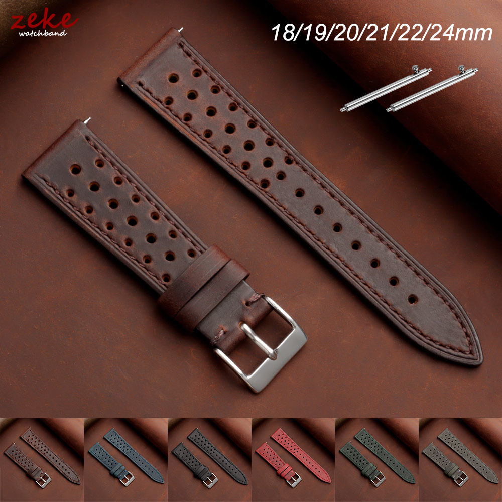 Leather Strap Quick Release - Skórzany pasek do zegarka w stylu