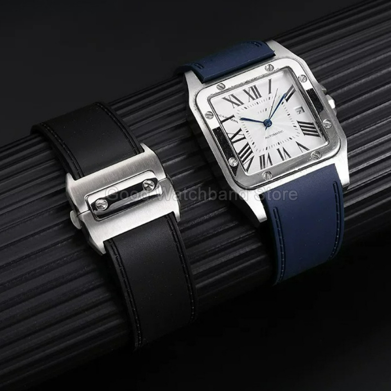 Czarny Niebieski Wysokiej Jako – Cartier Watch Santos recenzja i cena