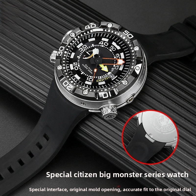 Gumowy pasek do zegarka CITIZE – Citizen Watch Promaster recenzja i cena