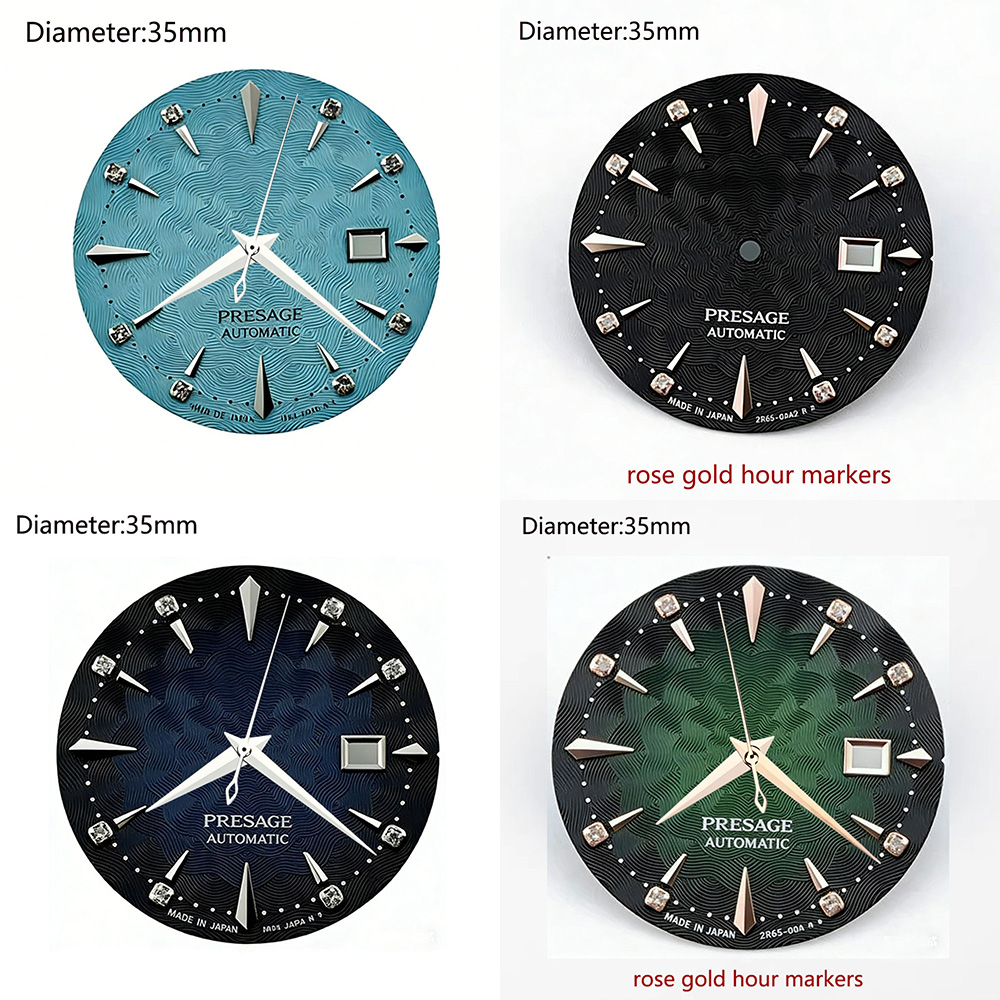Tarcza 35mm z logo S, Presage  – Seiko Watch Presage recenzja i cena