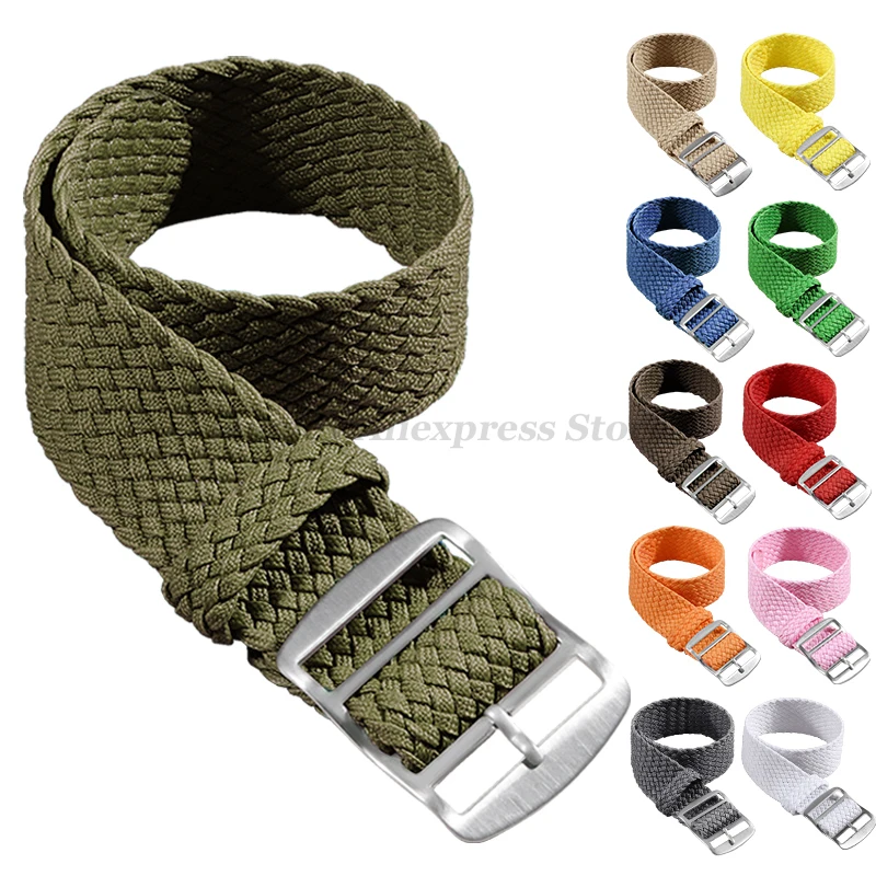 Tkany nylonowy pasek do zegark – Perlon Strap Woven recenzja i cena