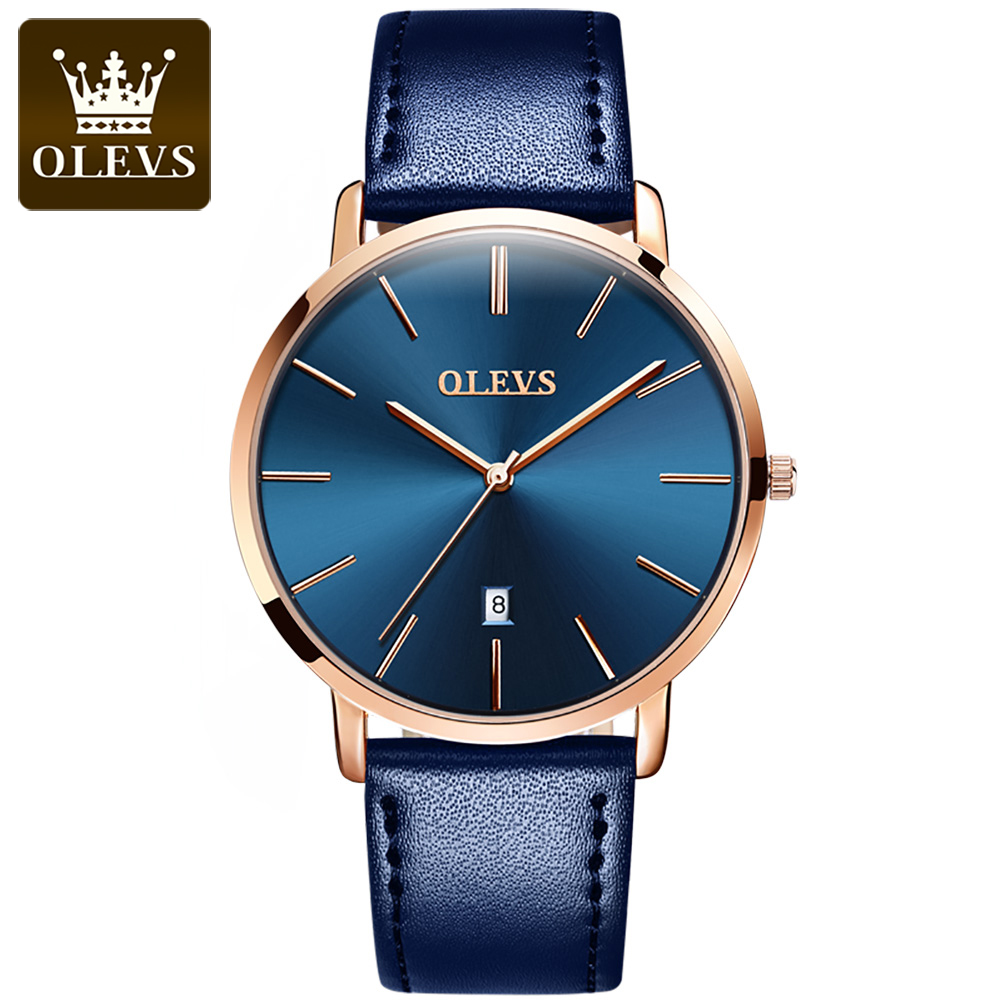 Oryginalny zegarek kwarcowy OL – Leather Watch Band Men recenzja i cena